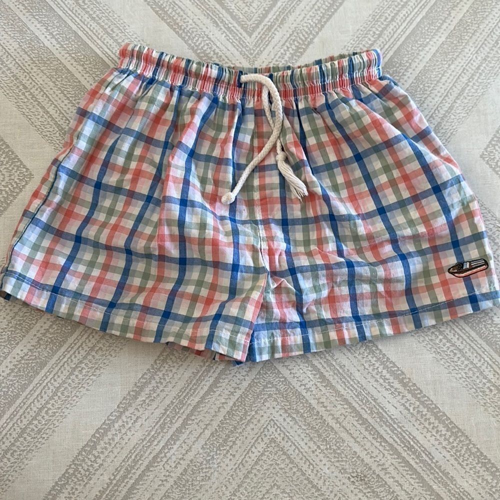Jacadi Boys Checkered Swim Trunks